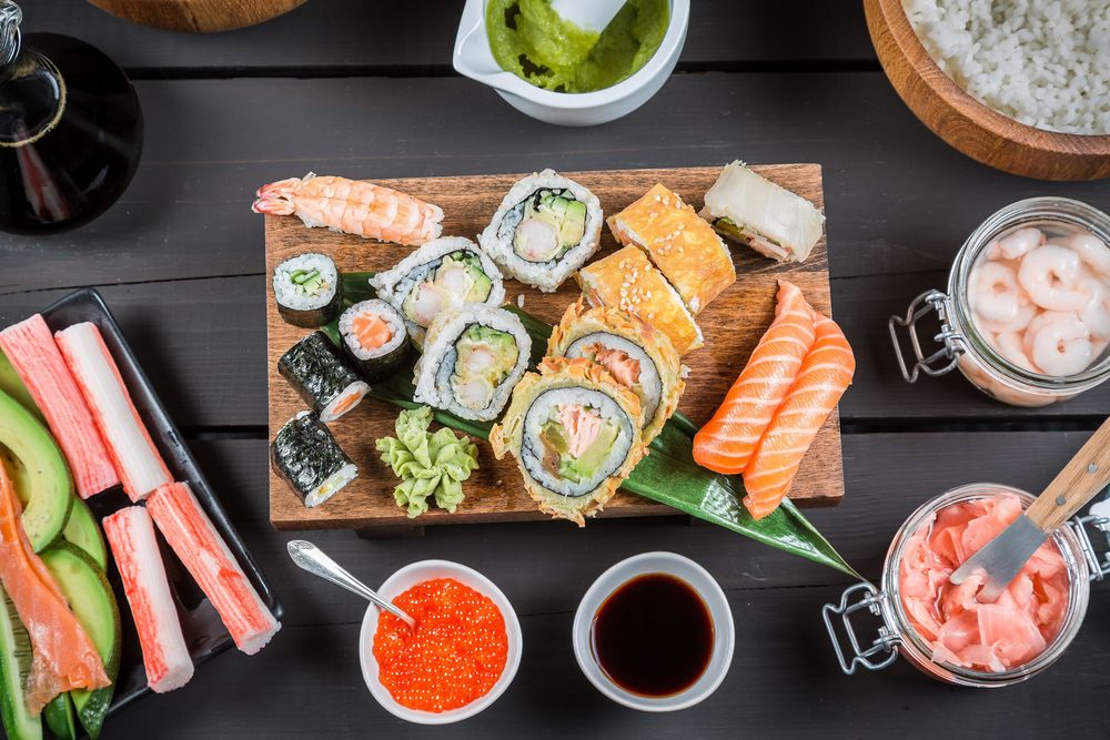 Преимущества заказа суши на дом*